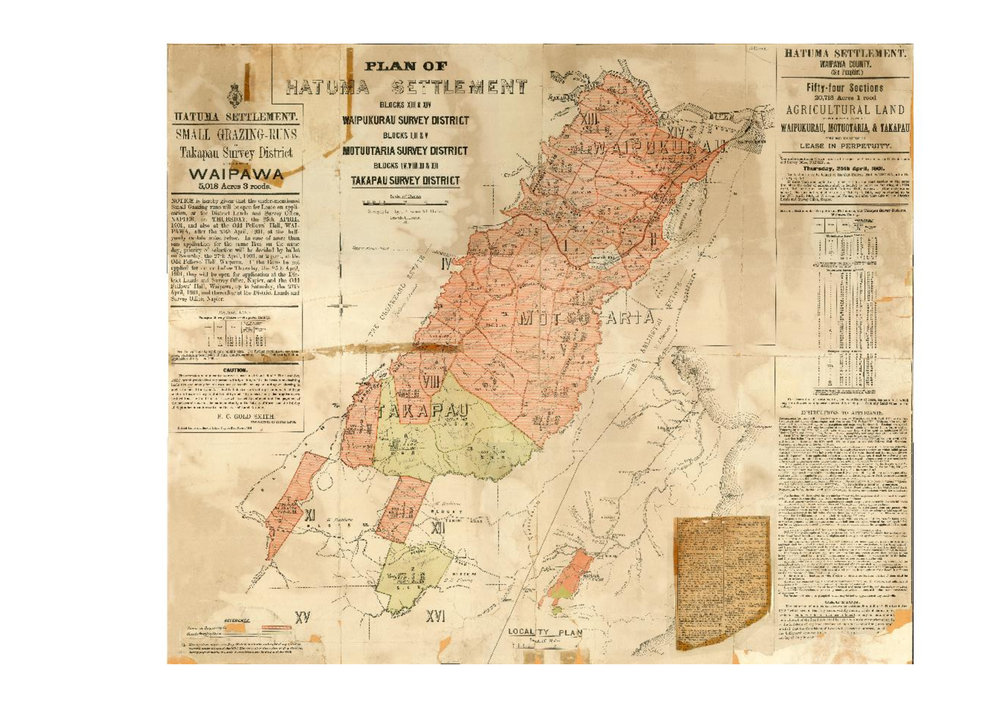 Hatuma Settlement Map