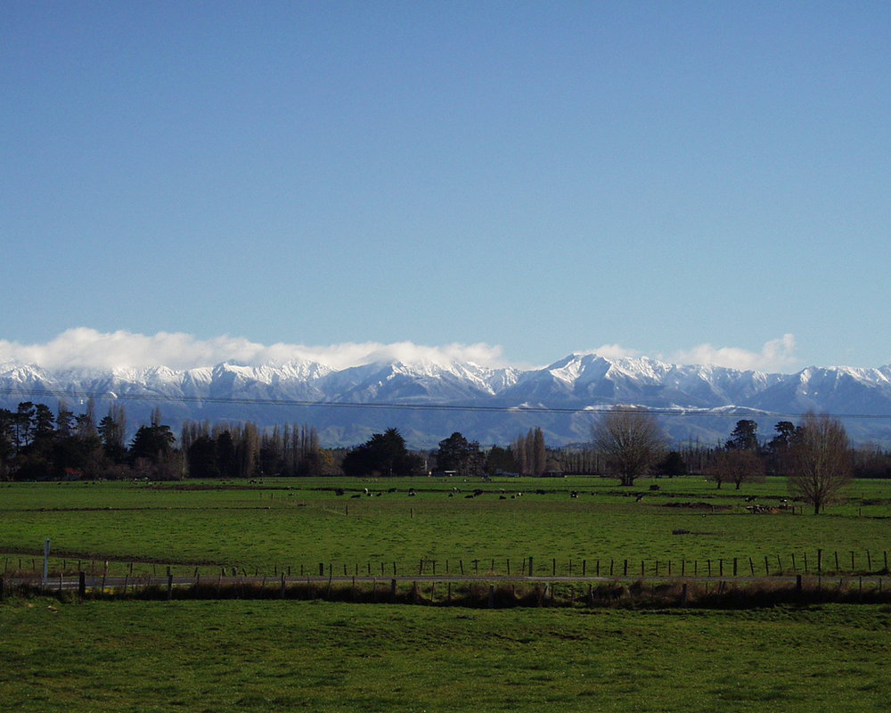 Ruahine Ranges from SH 50