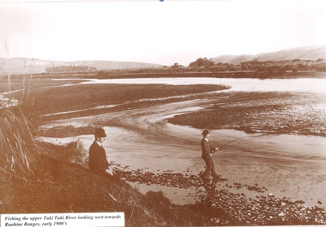 Fishing on the upper Tuki Tuki River