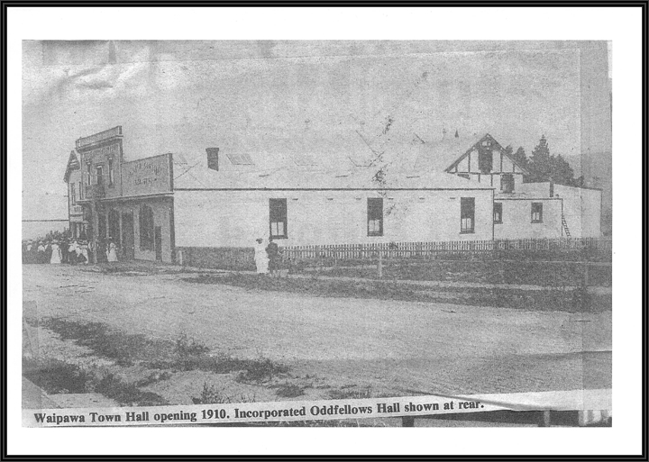 Waipawa Town Hall Opening