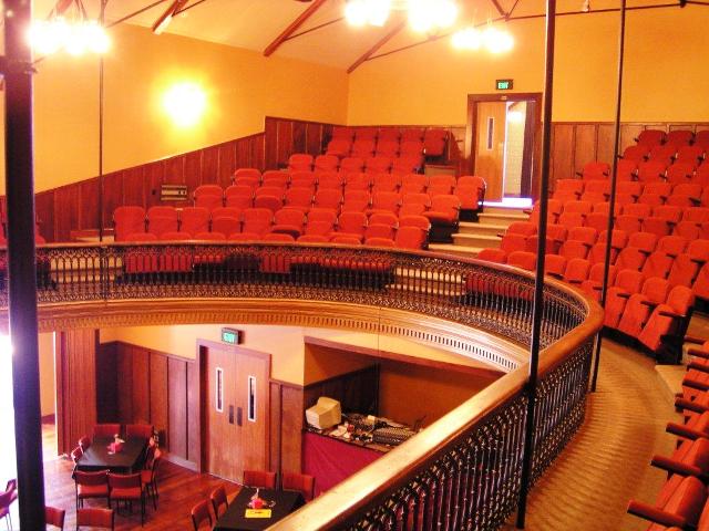 Inside the renovated CHB Municipal Theatre 2012