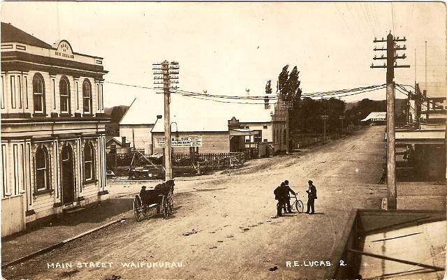 Waipukurau, Main street,