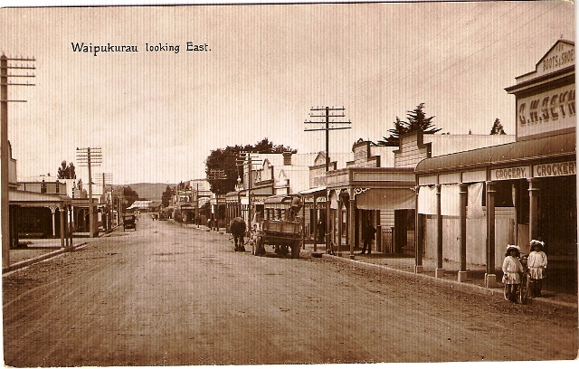 Waipukurau looking East.