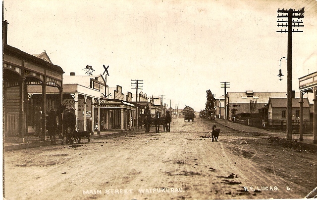 Waipukurau Main street.