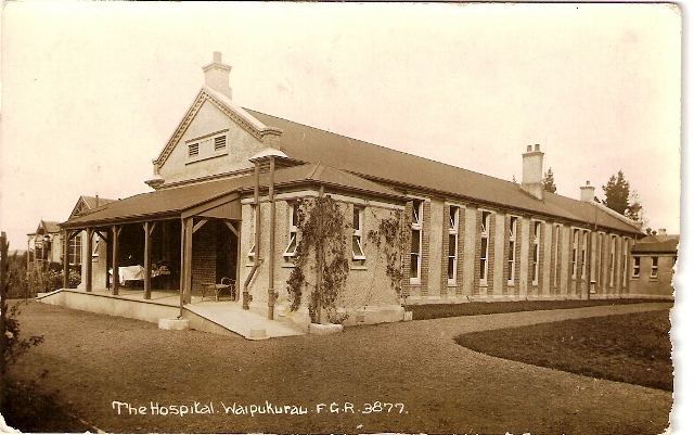 Waipukurau,The Hospital F.G.R.3877