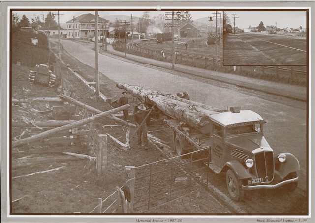 Memorial Avenue 1927-28 Waipawa