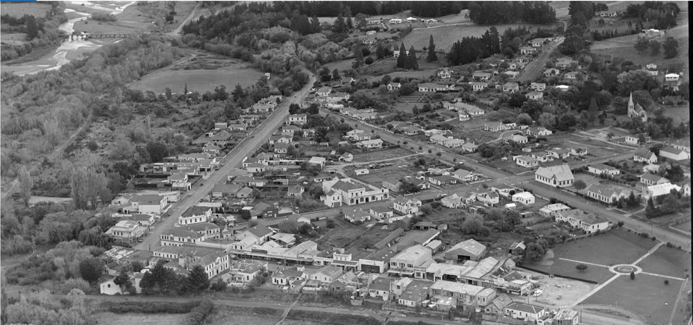 WAIPAWA TOWNSHIP AS IT WAS IN APRIL 1951