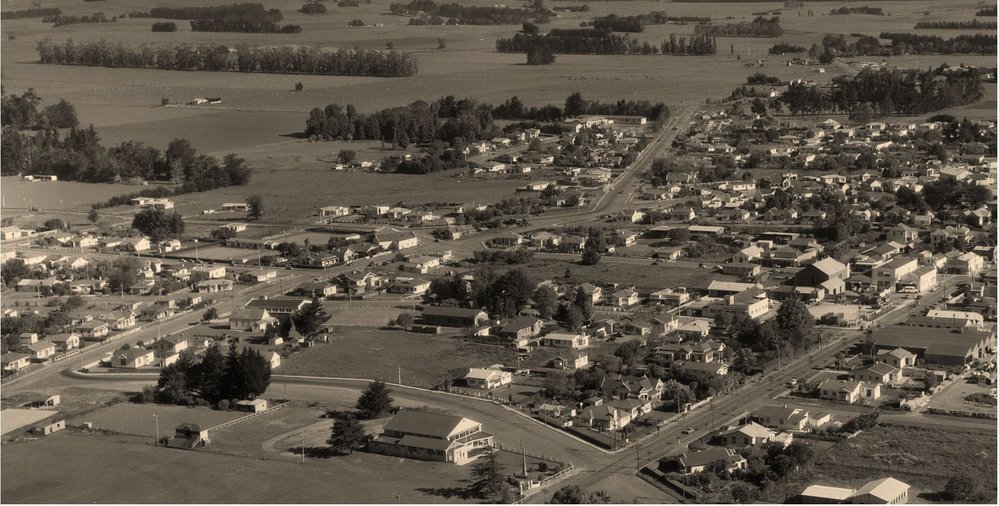 WAIPUKURAU - RUSSELL TO RIVER TERRACE - ST JOSEPH'S TO HERBERT - 1958