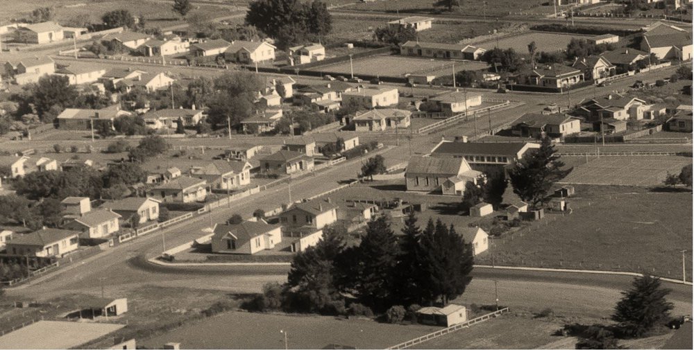 WAIPUKURAU - RUSSELL TO RIVER TERRACE - ST JOSEPH'S TO HERBERT - 1958