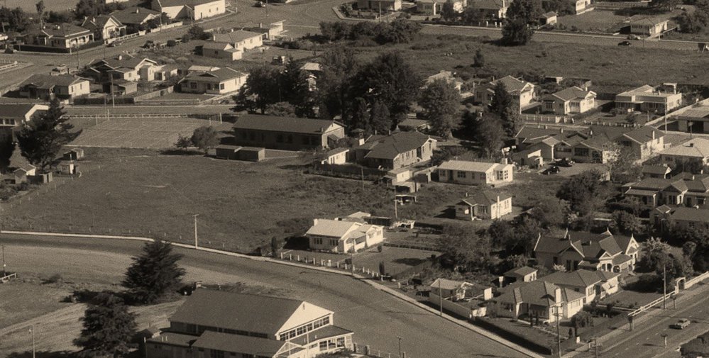 WAIPUKURAU - RUSSELL TO RIVER TERRACE - ST JOSEPH'S TO HERBERT - 1958