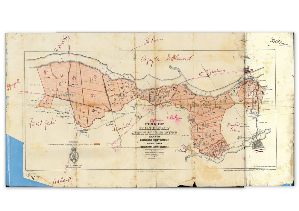 Plan of Lindsay Settlement