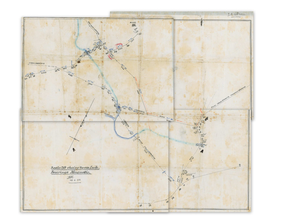 Survey Map on the Tukipo River
