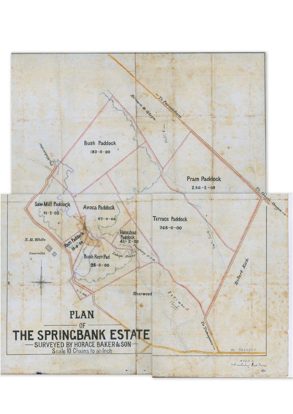 Plan of Springbank Estate