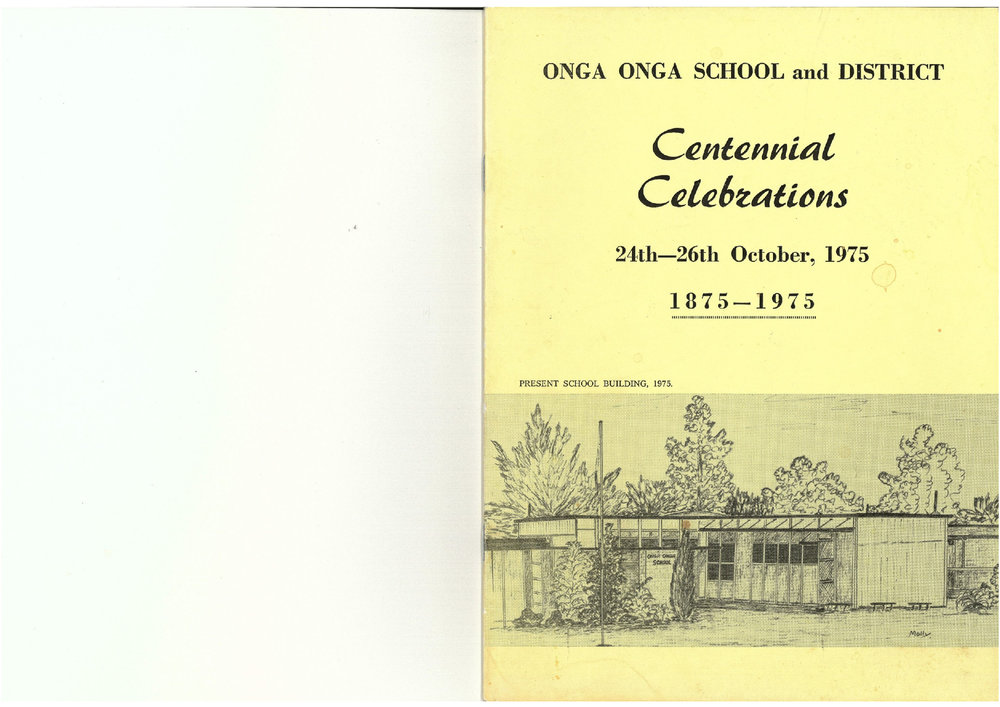 Onga Onga School and District Centennial Celebrations 