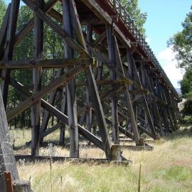 Muttontown rail viaduct, Central Otago, 2010