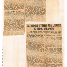 Meeting Soon... and Catalogue System...