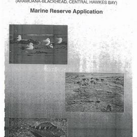 Te Angiangi Marine Reserve Application