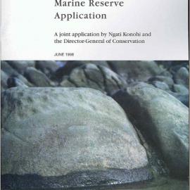 Te Tapuwae o Rongokako Marine Reserve Application - June 1998 - Appendices
