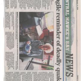 Napier Earthquake Survivors