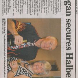 Regan secures Halberg