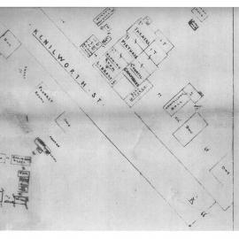 Surveyors drawing of Waipawa Town Hall
