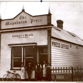 The Waipukurau press building