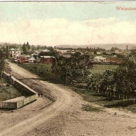 Waipukurau from East.