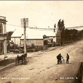 Waipukurau, Main street,