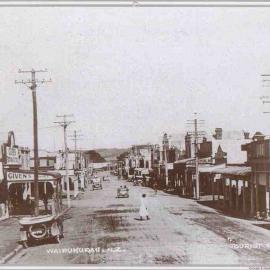 Waipukurau Main St - looking east, 1920's