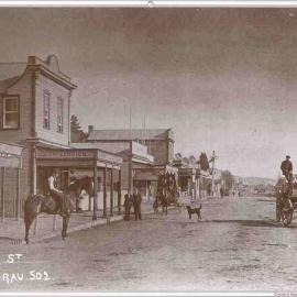 Main Street, Waipukurau, looking West c.1900