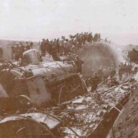 Train Derailment, Te Aute, 1920's