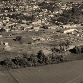 WAIPUKURAU - A BIRD'S EYE VIEW OF THE SALEYARDS - 1956 TO 1965