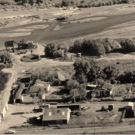 WAIPUKURAU - THE WAIPUKURAU SHINGLE COMPANY & PATANGATA COUNTY COUNCIL YARDS AND OFFICES ON LINDSAY ROAD - 1958