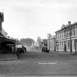 LOOKING BACK TO WAIPAWA'S HIGH STREET IN 1913