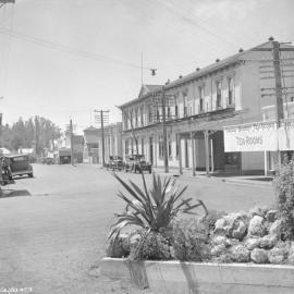 WAIPAWA - FROM THE RUATANIWHA-HIGH STREET CORNER BACK IN THE '40s