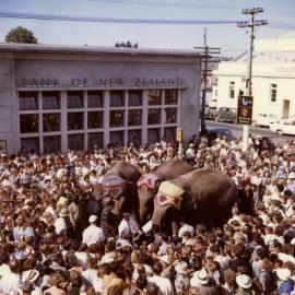 WAIPUKURAU - CIRCUS TIME 1963 - THE ADVENT OF PETER PAN'S FAMOUS 'PINK ELEPHANT'