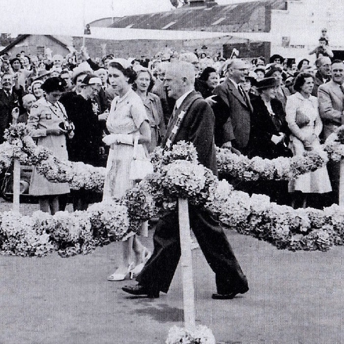 Waipukurau 1954 Royal Visit